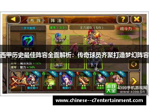 西甲历史最佳阵容全面解析：传奇球员齐聚打造梦幻阵容